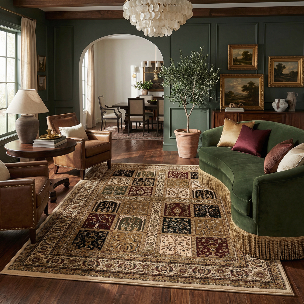 Rug Shapes Compared: Round, Oval, Square and Runner