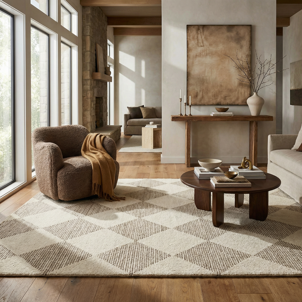 What Size Rug to Layer Over an 8x10 or 9x12 Rug (Sizing Guide)