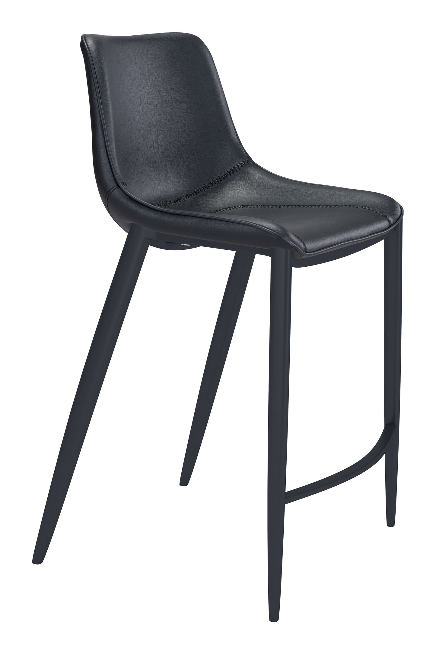 Tabouret de bar Magnus (lot de 2) noir