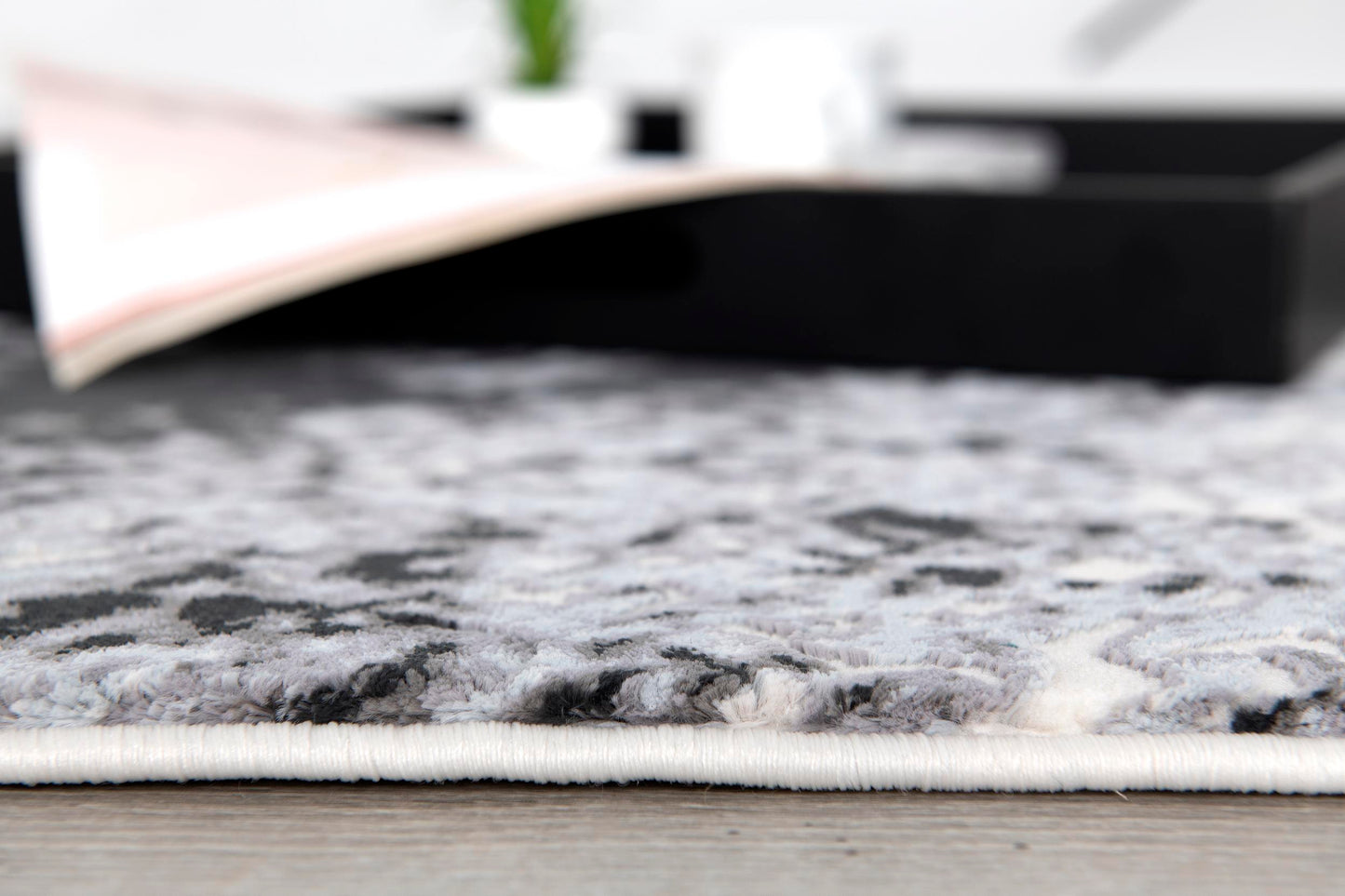 Alfombra Oasis Abstract River Grey