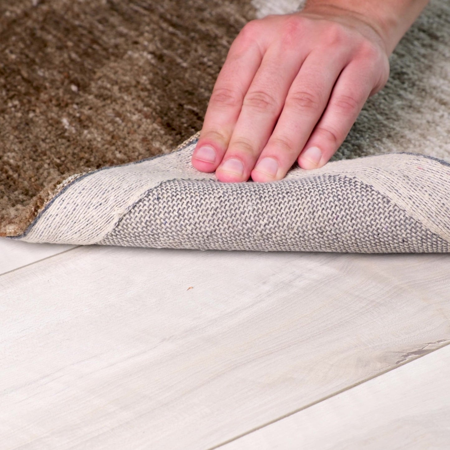 Maya Abstract Modern Beige Rug