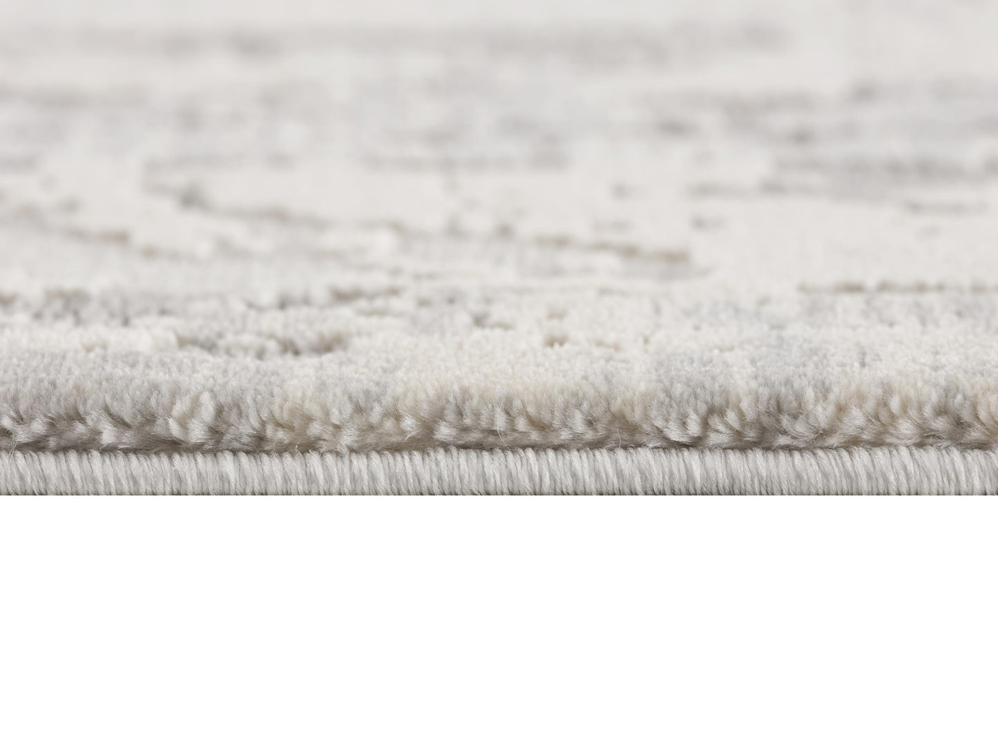 Tranquil Abstract Contemporary Grey and Beige Indoor Rug-17