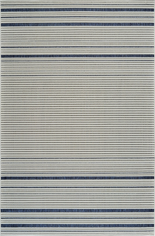 Alfombra abstracta moderna color crema Maise