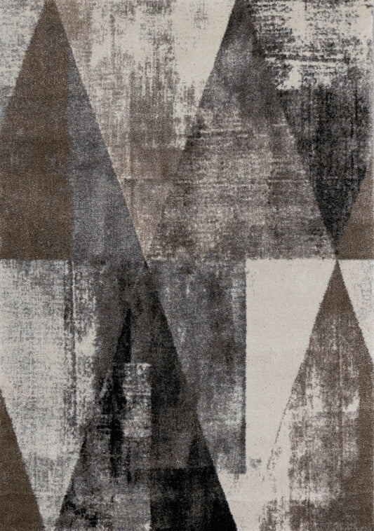 Contemporary Geometric Rug  Indoor Area