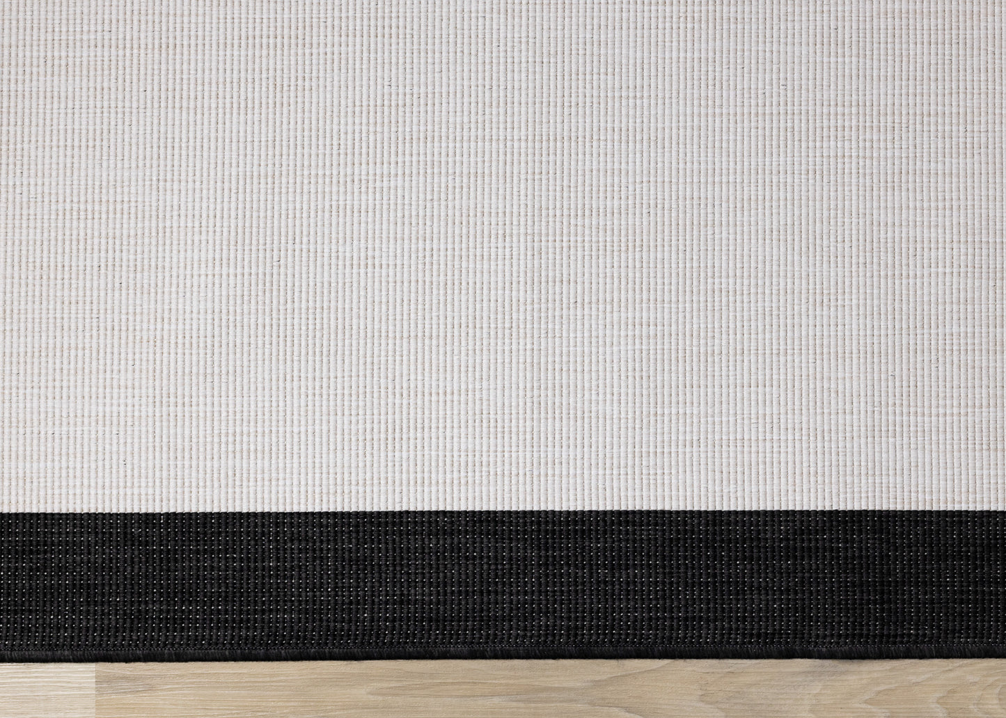 Contemporary Border Black Area Rug