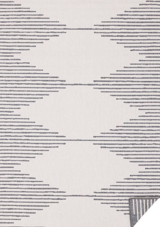 Mid-Century Geometric Grey Area Rug