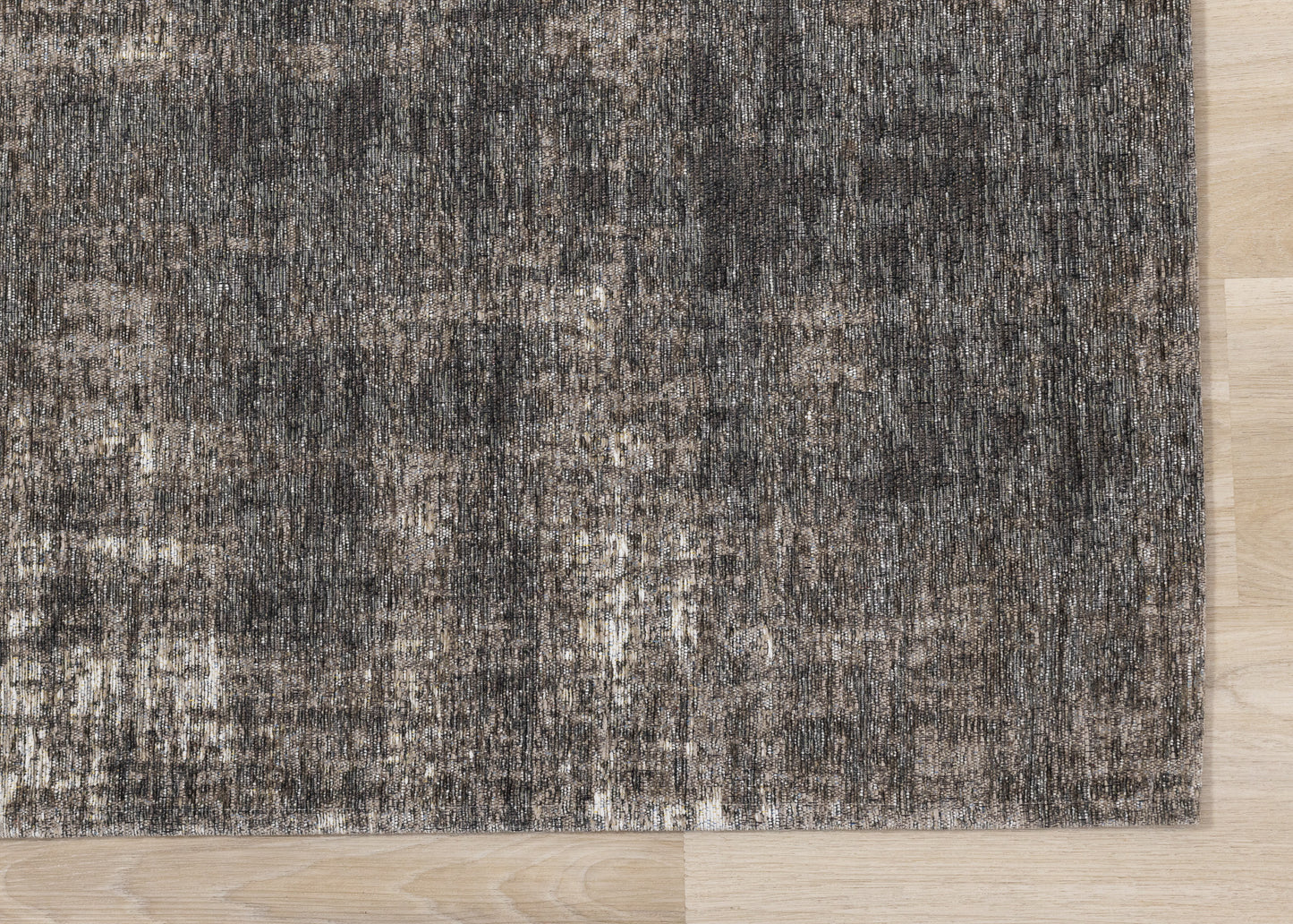 Alfombra moderna orgánica gris