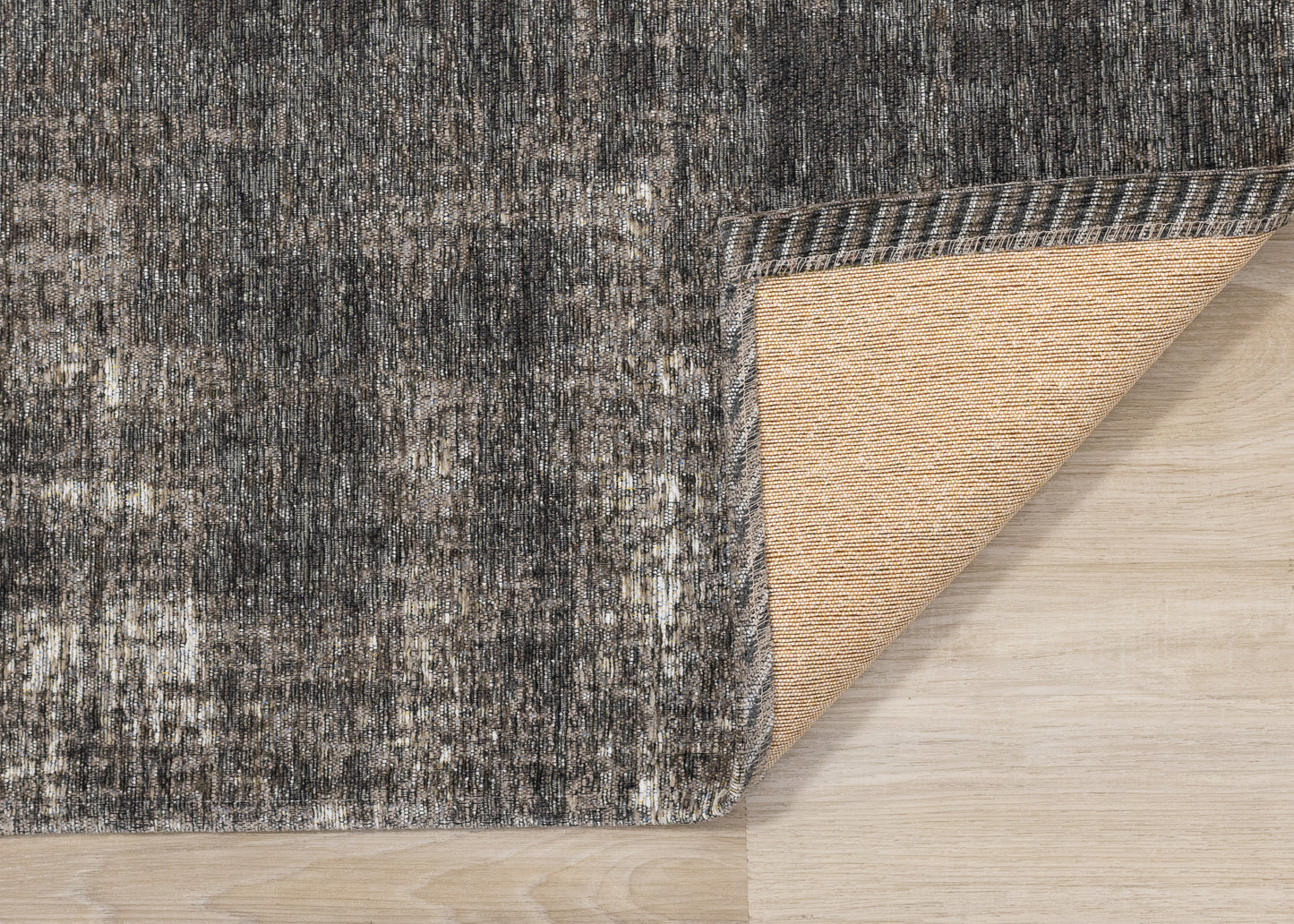 Alfombra moderna orgánica gris