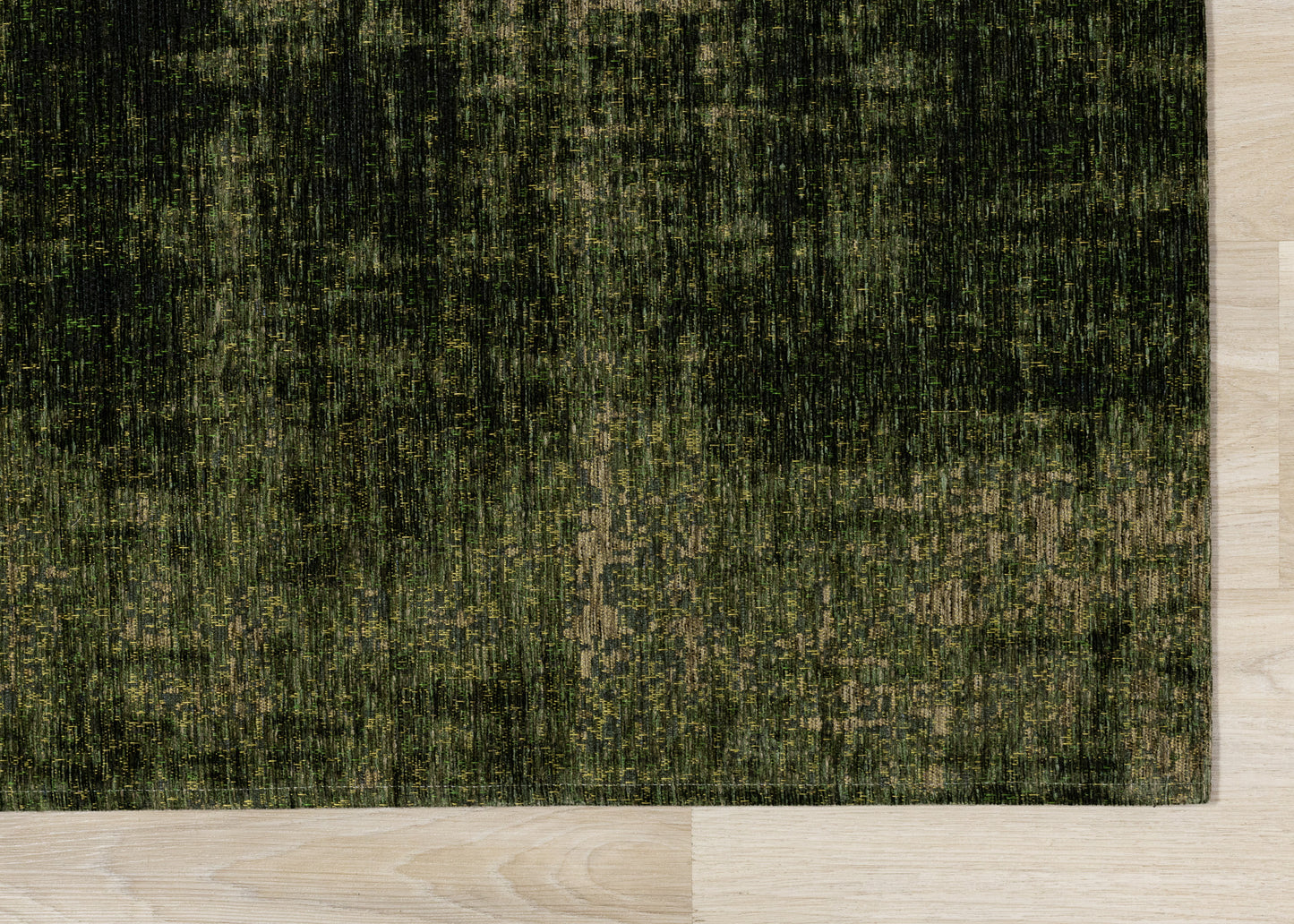 Modern Organic Green Area Rug