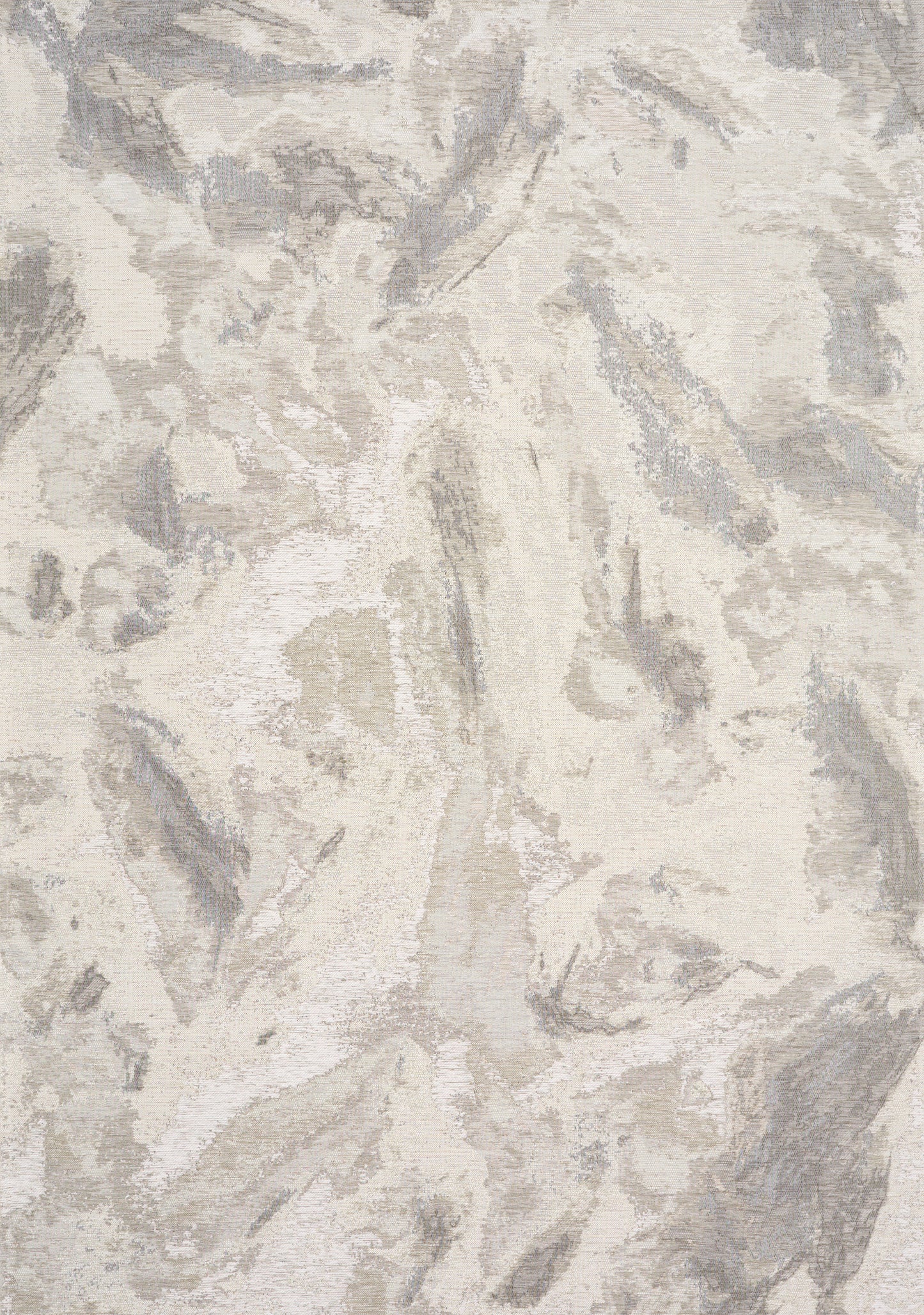 Modern Organic Cream Area Rug