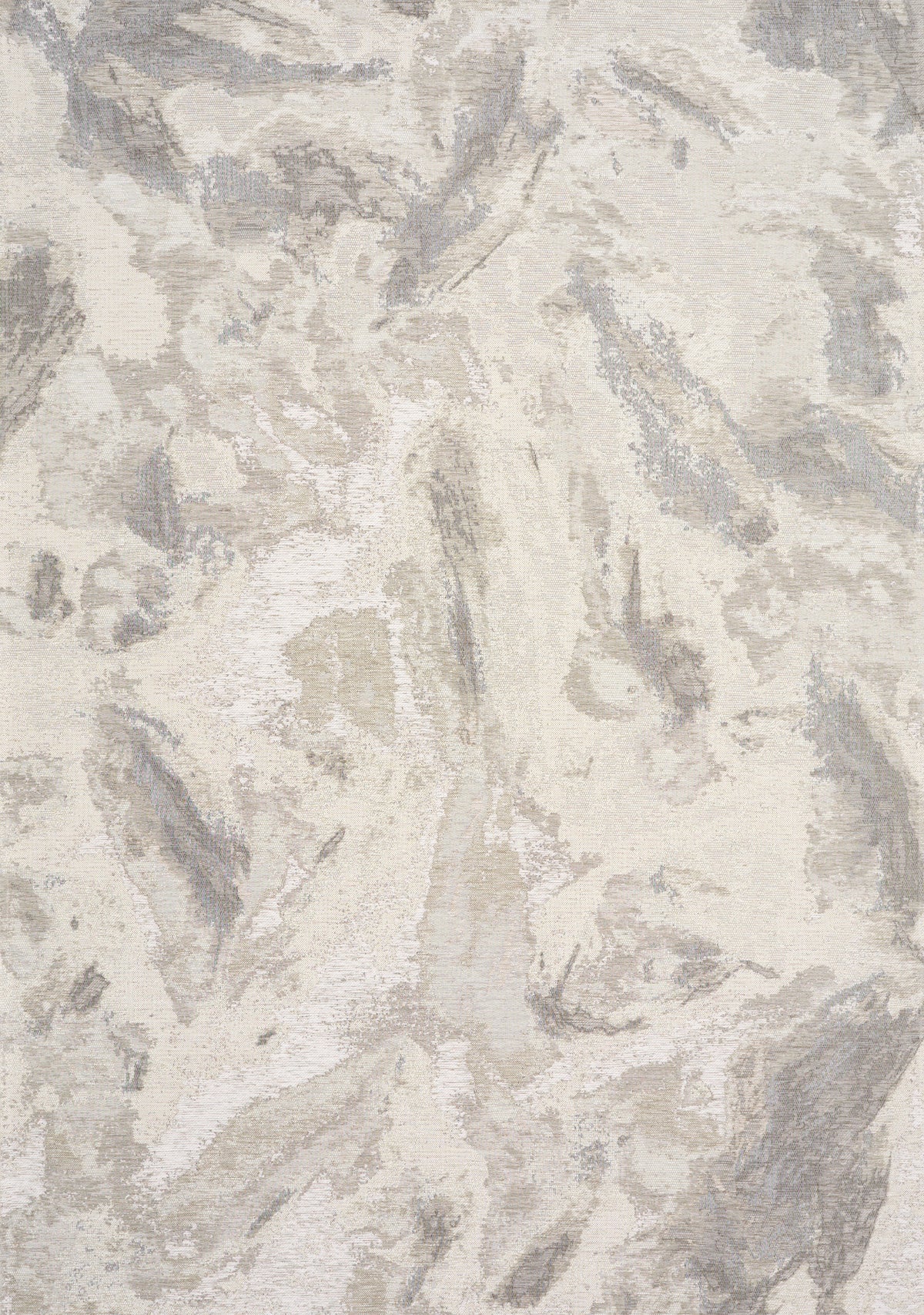 Alfombra Hadley orgánica moderna en crema y gris