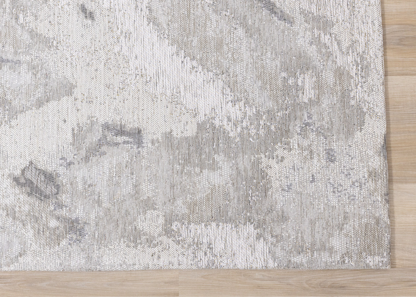 Modern Organic Cream Area Rug