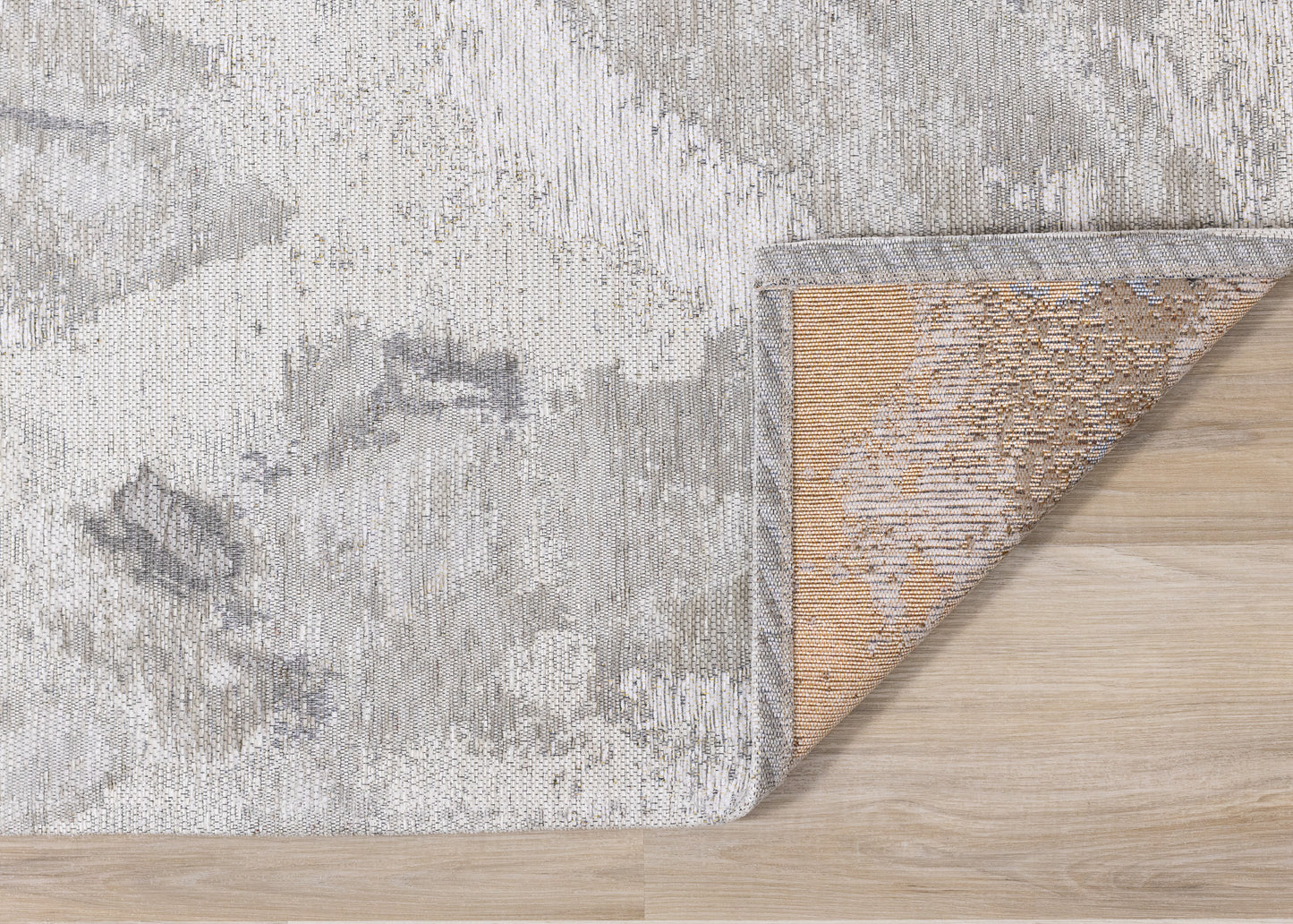 Modern Organic Cream Area Rug