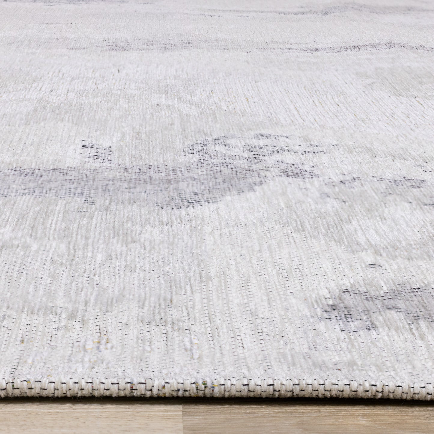 Modern Organic Cream Area Rug
