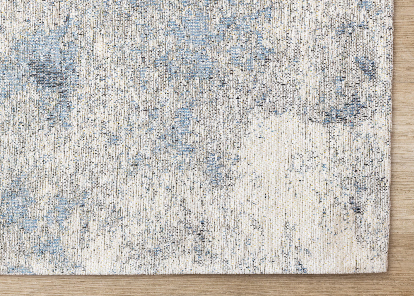 Contemporary Organic Cream Area Rug