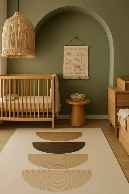 Soft Steps Playtime Boho Playmat Cream Soft Rug