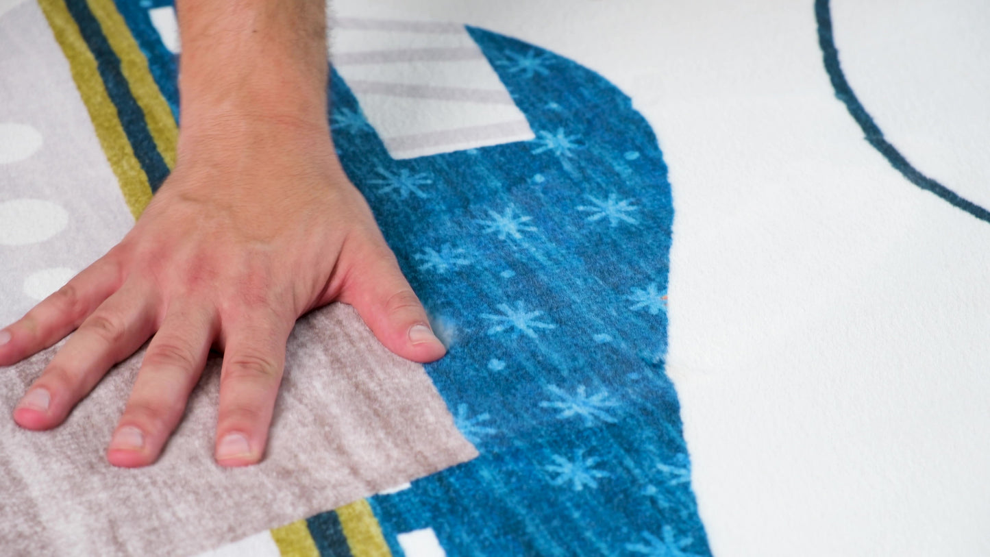 Soft Steps Playtime Airplane Tapis de jeu Crème Tapis doux