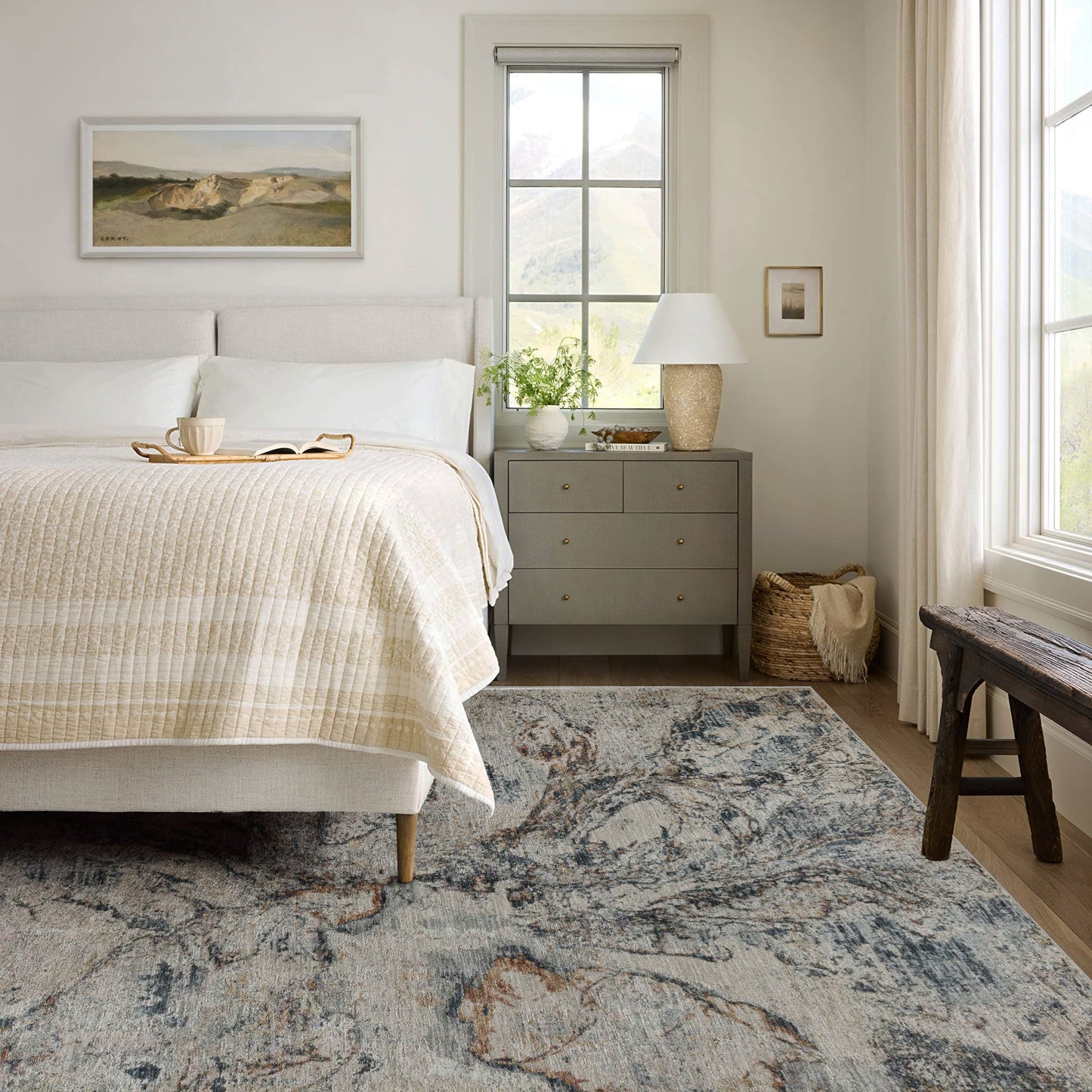 Alfombra Melo Modern Iceland Beige