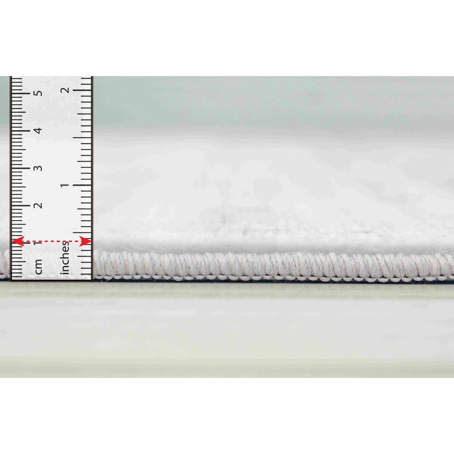 Alfombra geométrica abstracta beige Eclipse