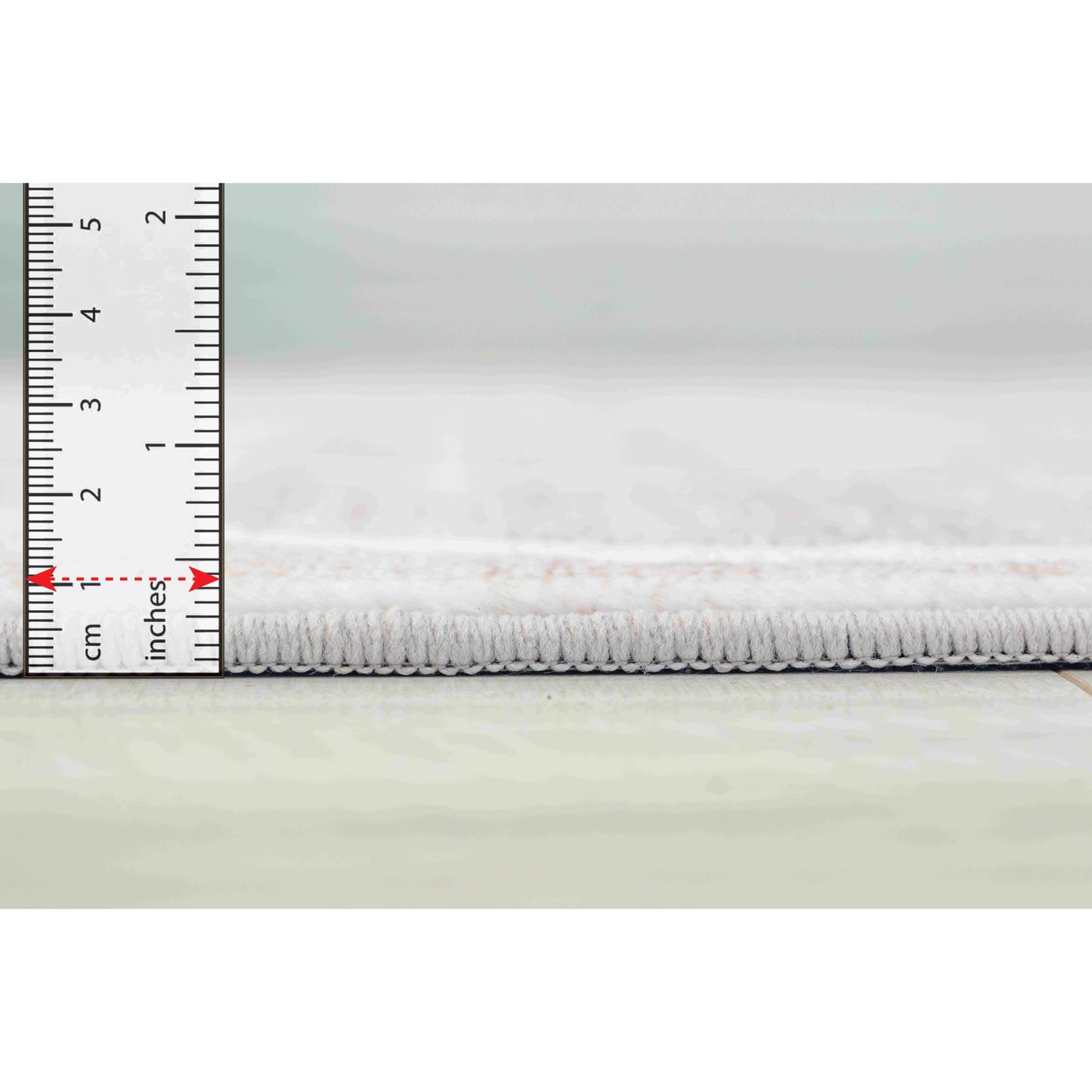 Tapis beige abstrait moderne Eclipse