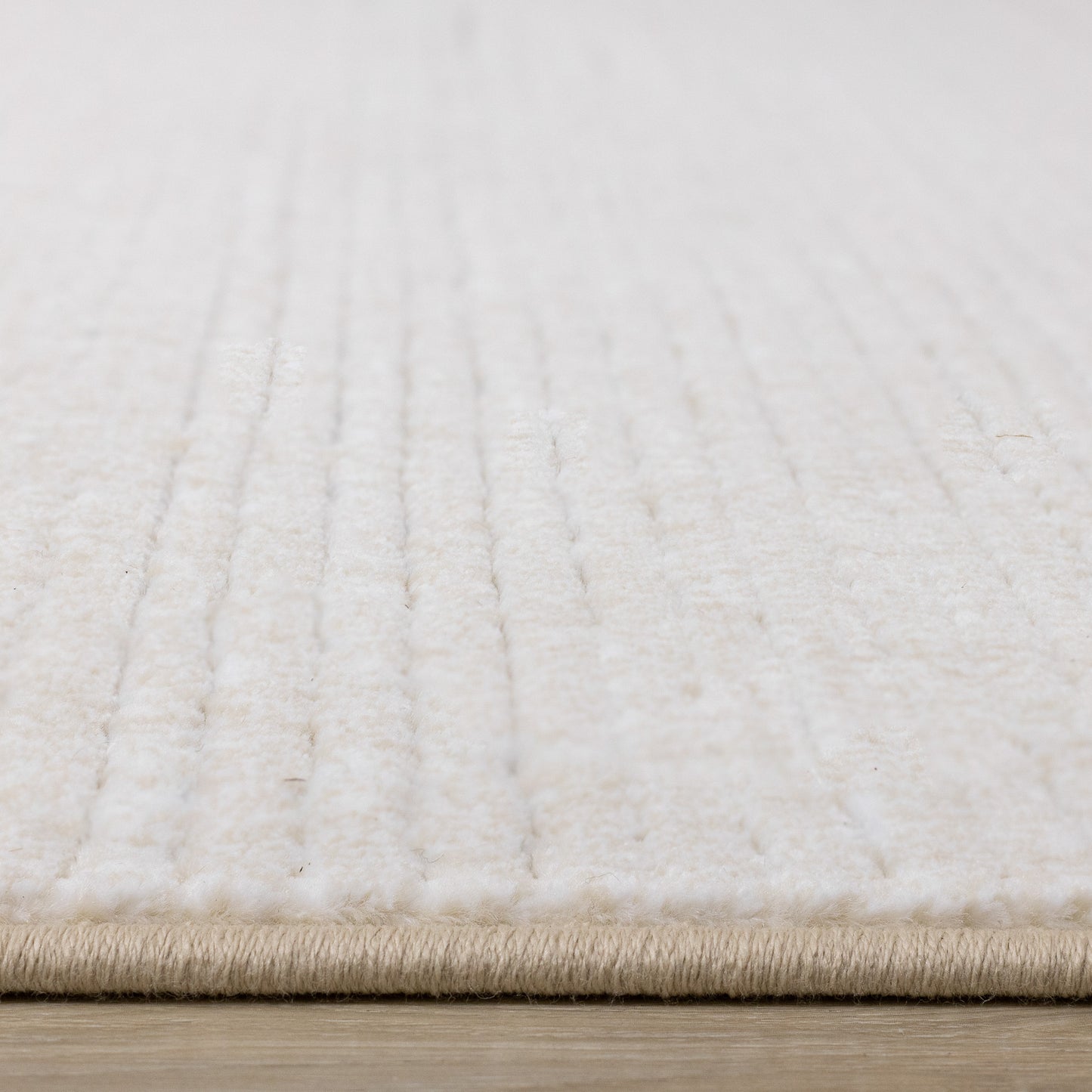 Alfombra sólida tonal contemporánea para área interior