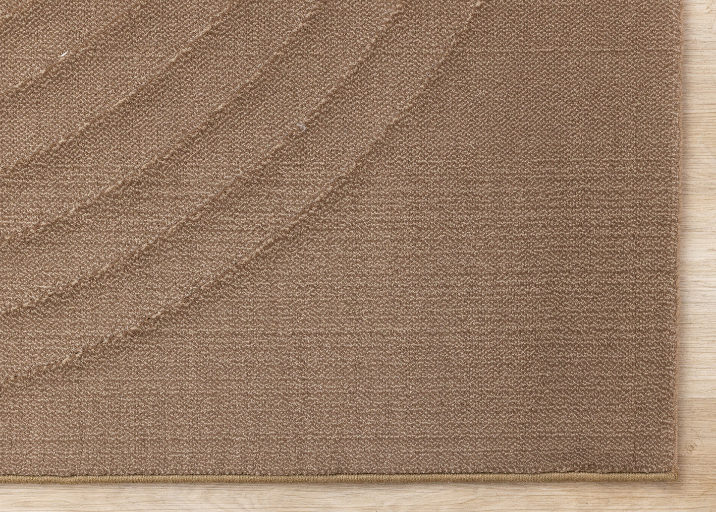 Deco Geometric Brown Area Rug
