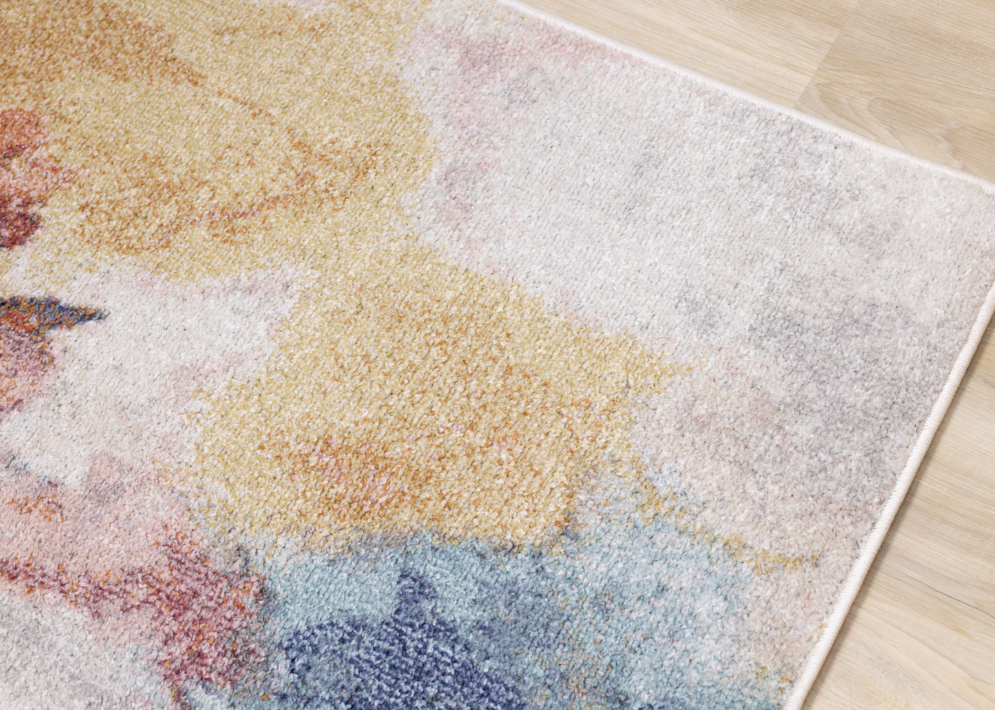 Modern Botanical Cream Area Rug