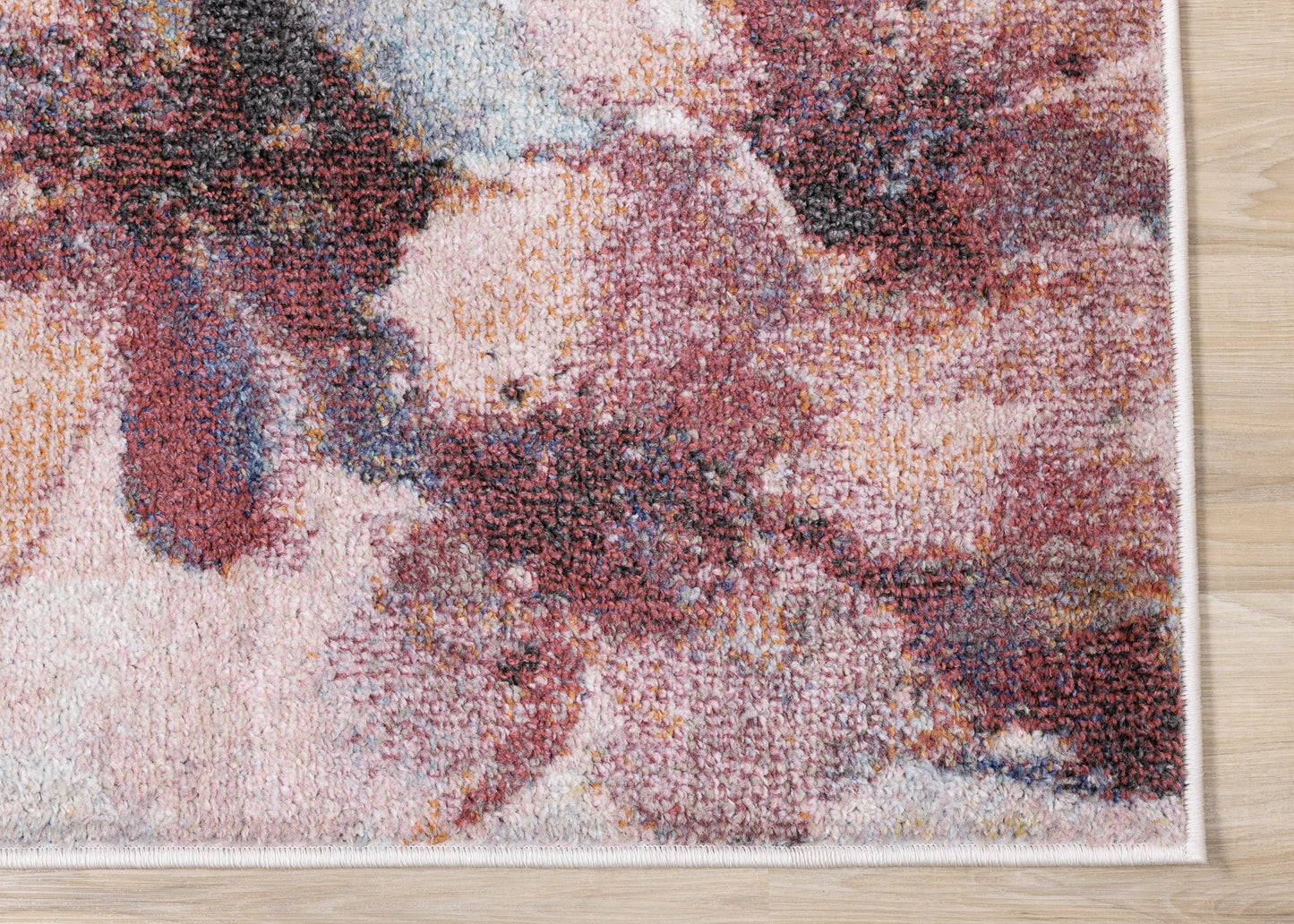 Modern Botanical Cream Area Rug