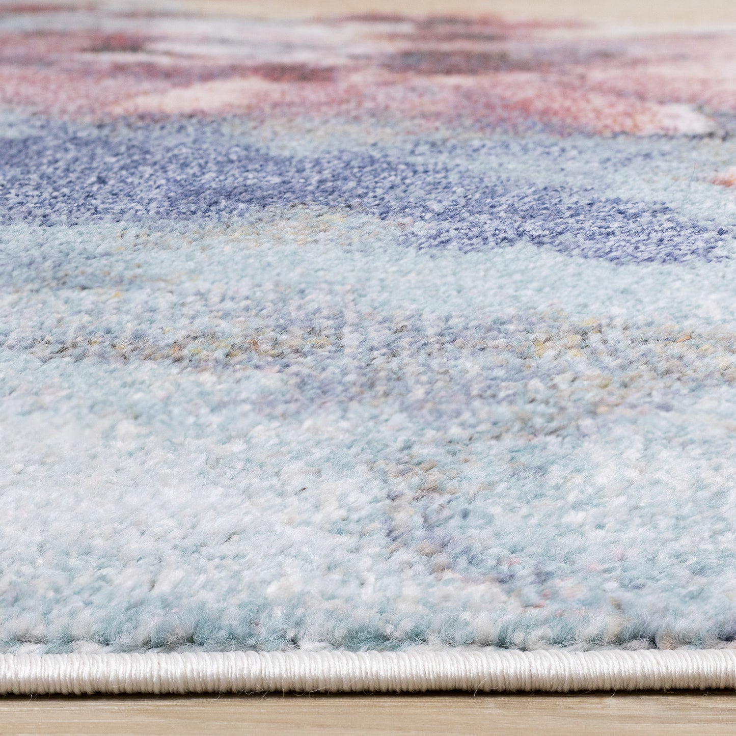 Modern Botanical Cream Area Rug