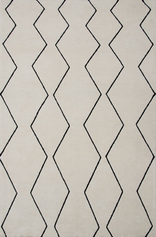 Tapis beige marocain Maya Boho