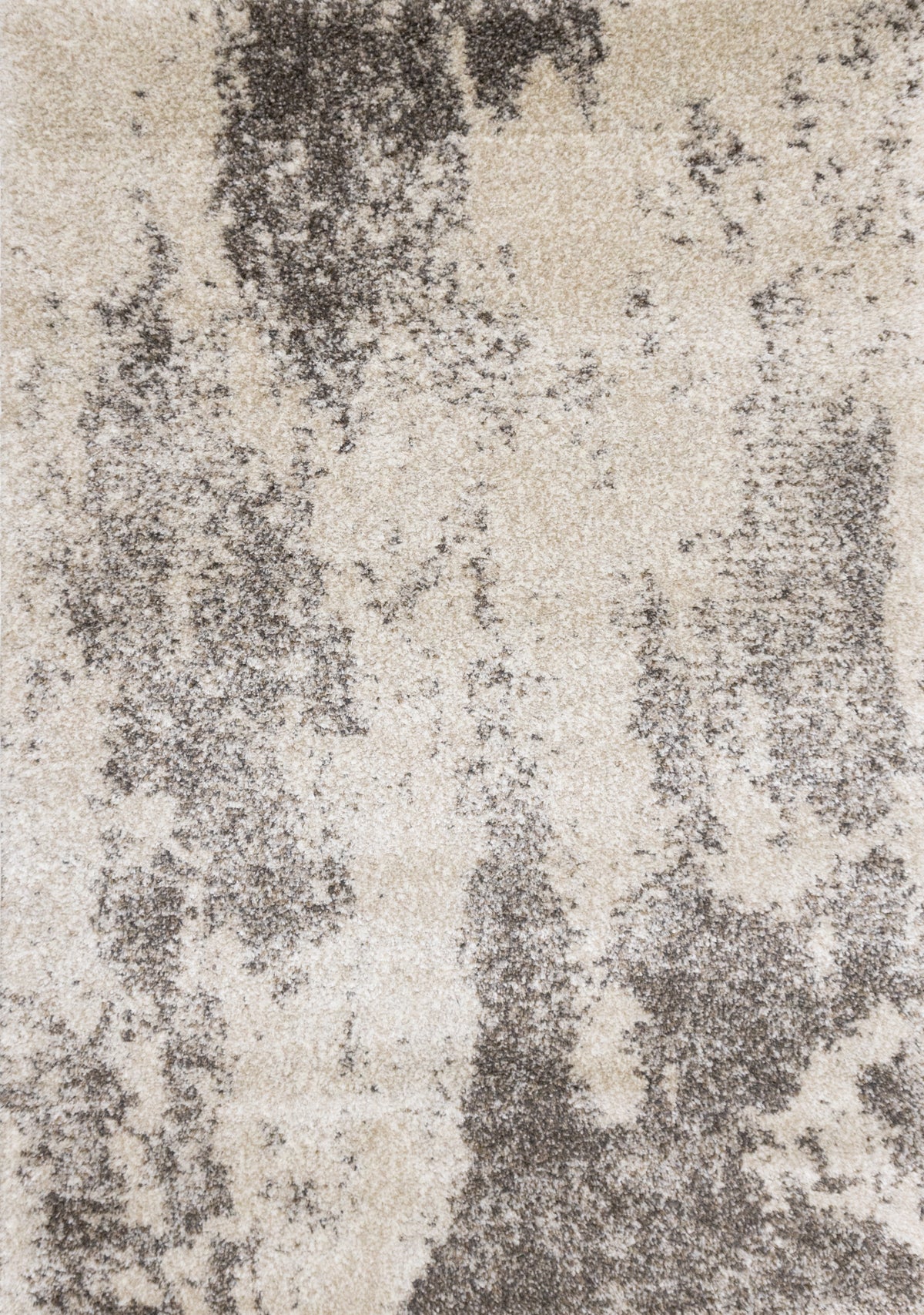 Magnolia Distressed Contemporary Cream and Grey Indoor Rug