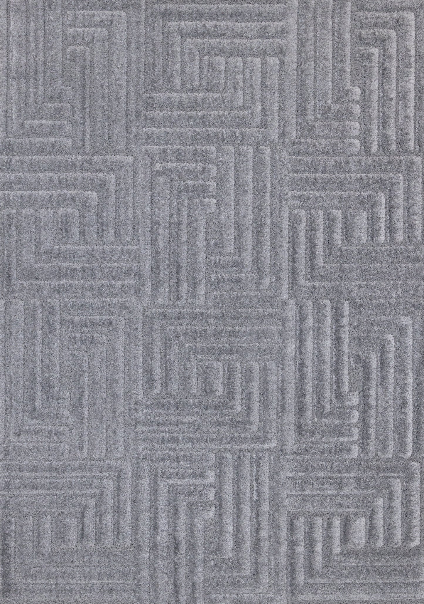 Modern Geometric Blue Area Rug