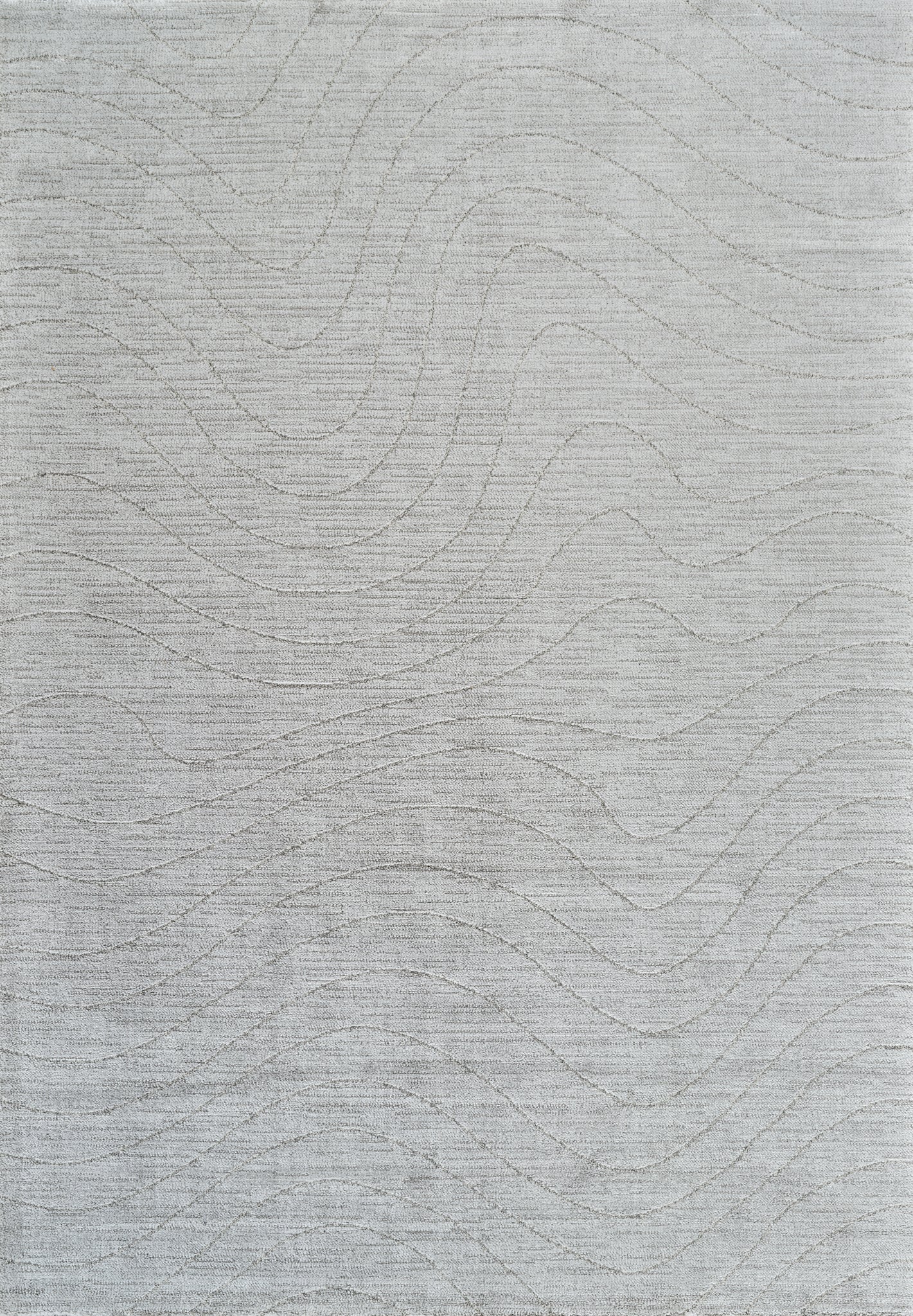 Alfombra moderna gris abstracta de Casa
