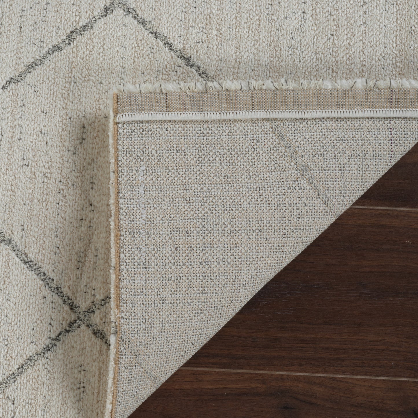 Alfombra beige moderna abstracta de Casa