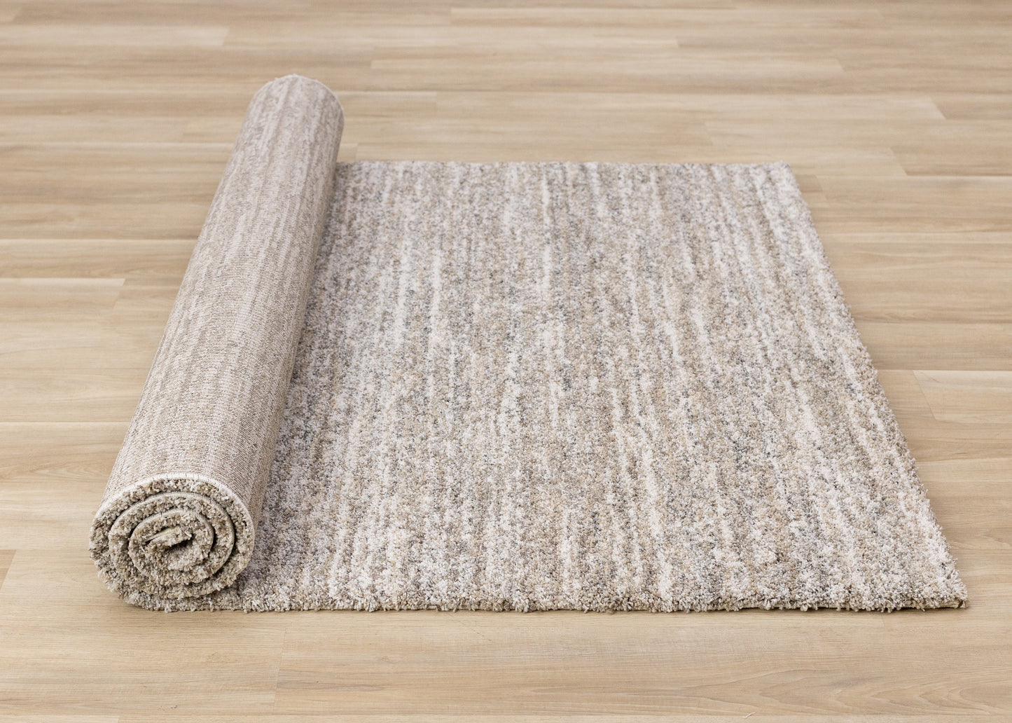 Contemporary Distressed Grey Area Rug