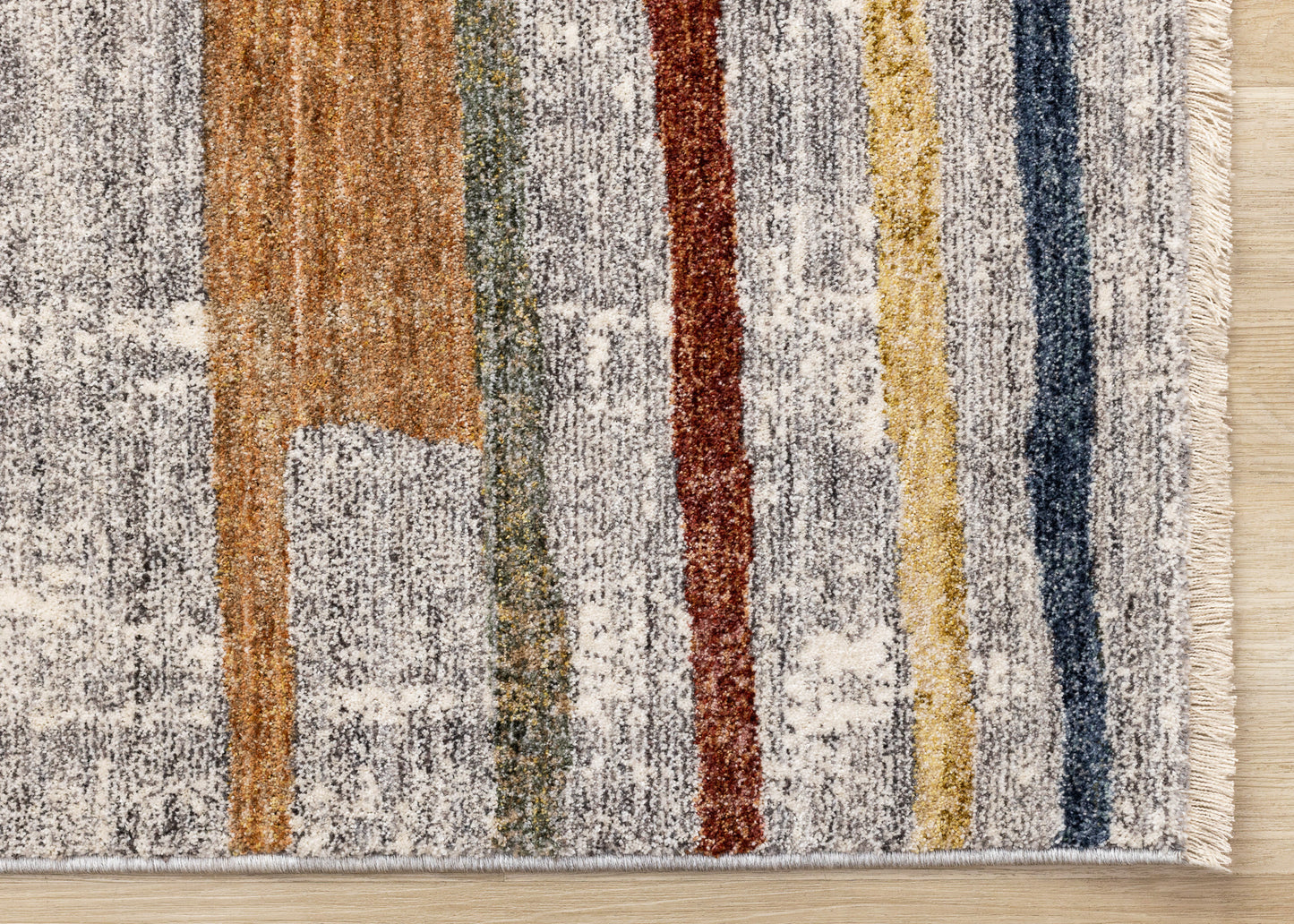 Contemporary Organic Grey Area Rug