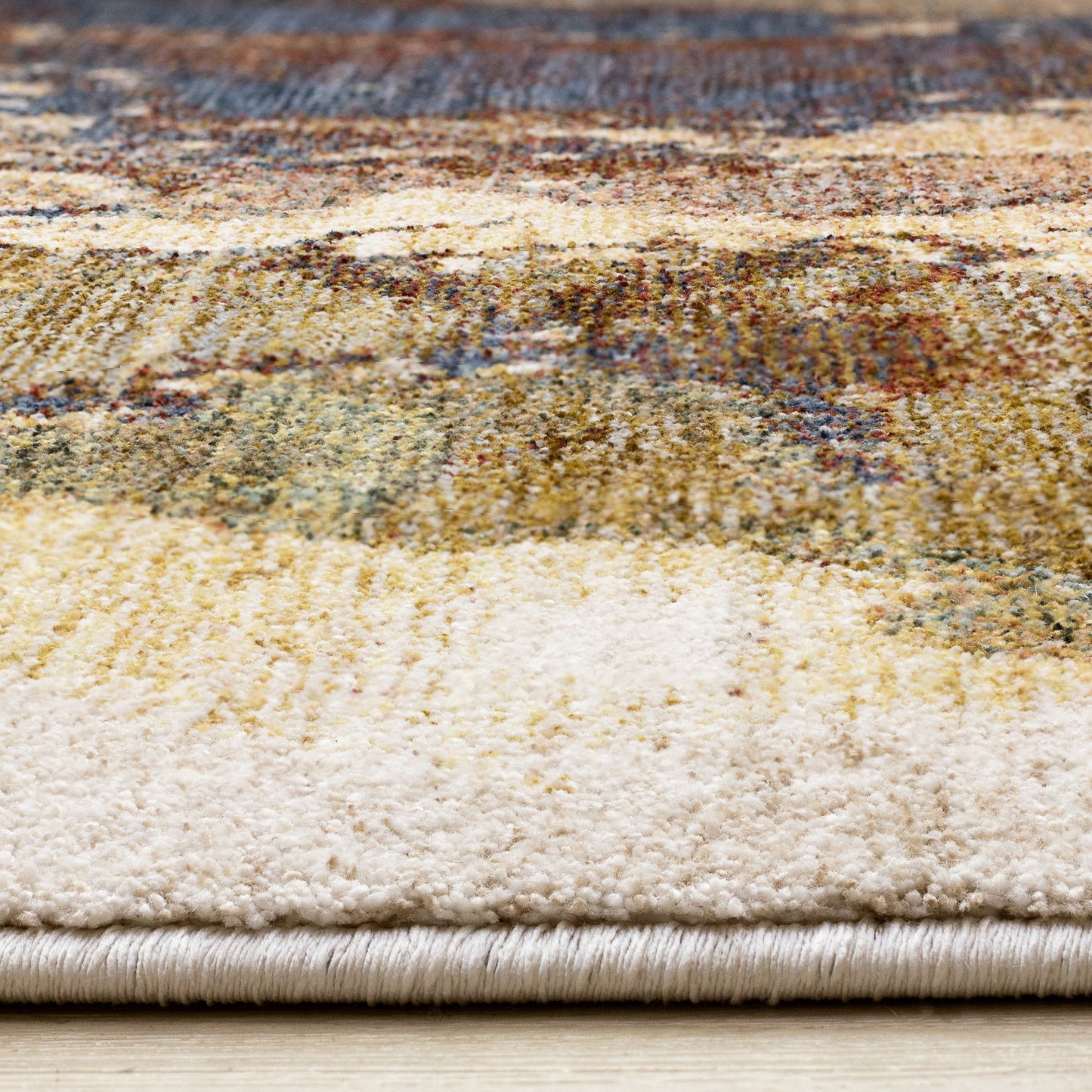 Contemporary Organic Beige Area Rug