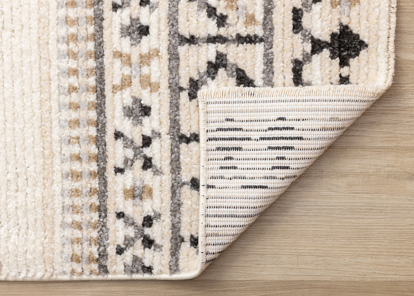 Tribal Southwestern Cream Area Rug