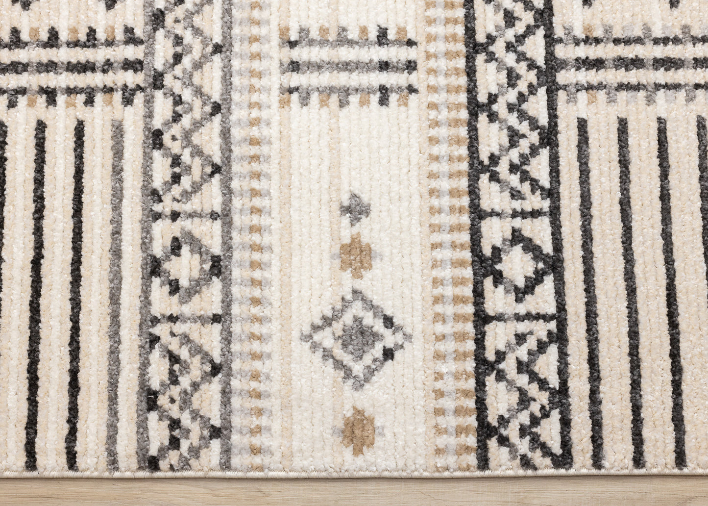 Tribal Southwestern Cream Area Rug