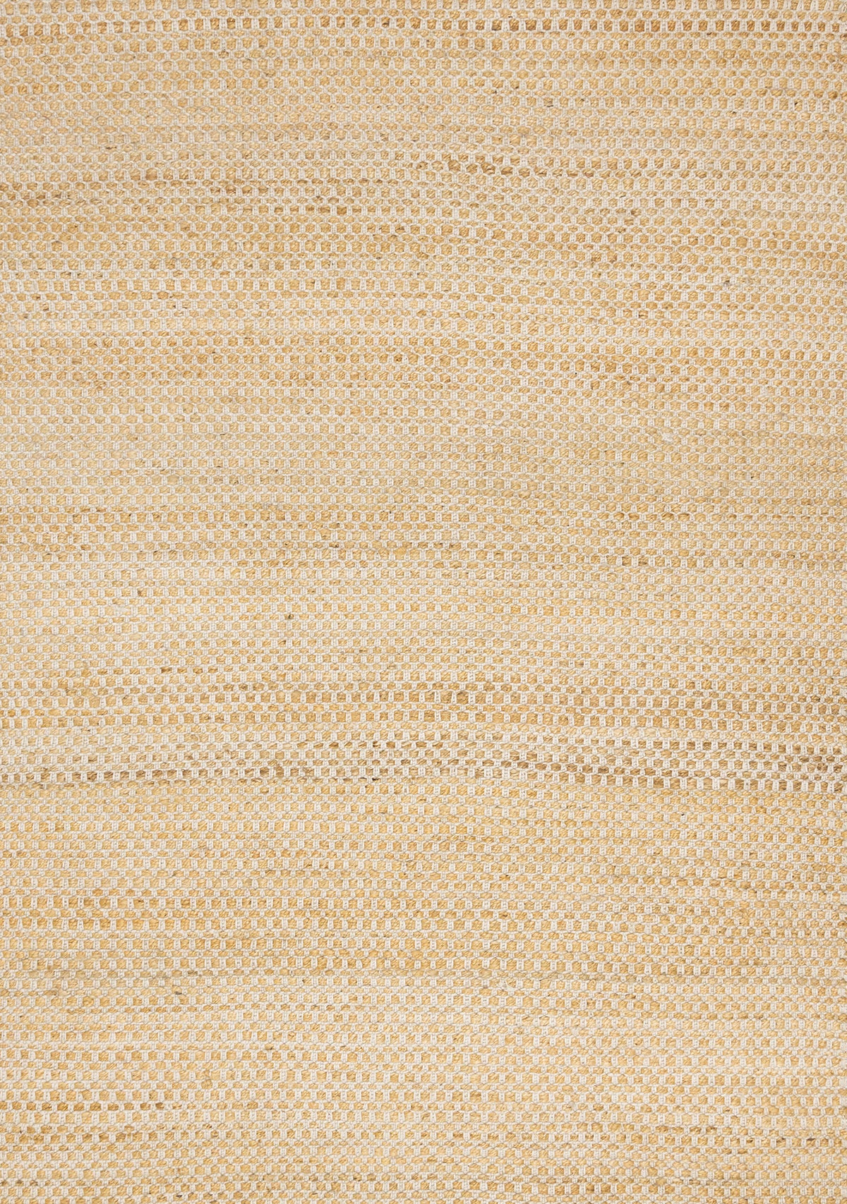Tapis contemporain rayé crème