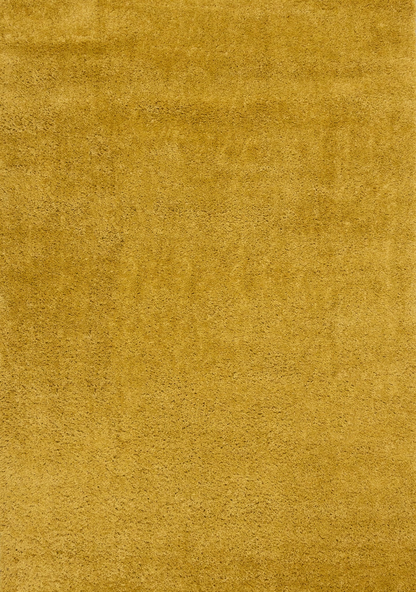 Alfombra moderna de color amarillo sólido tonal