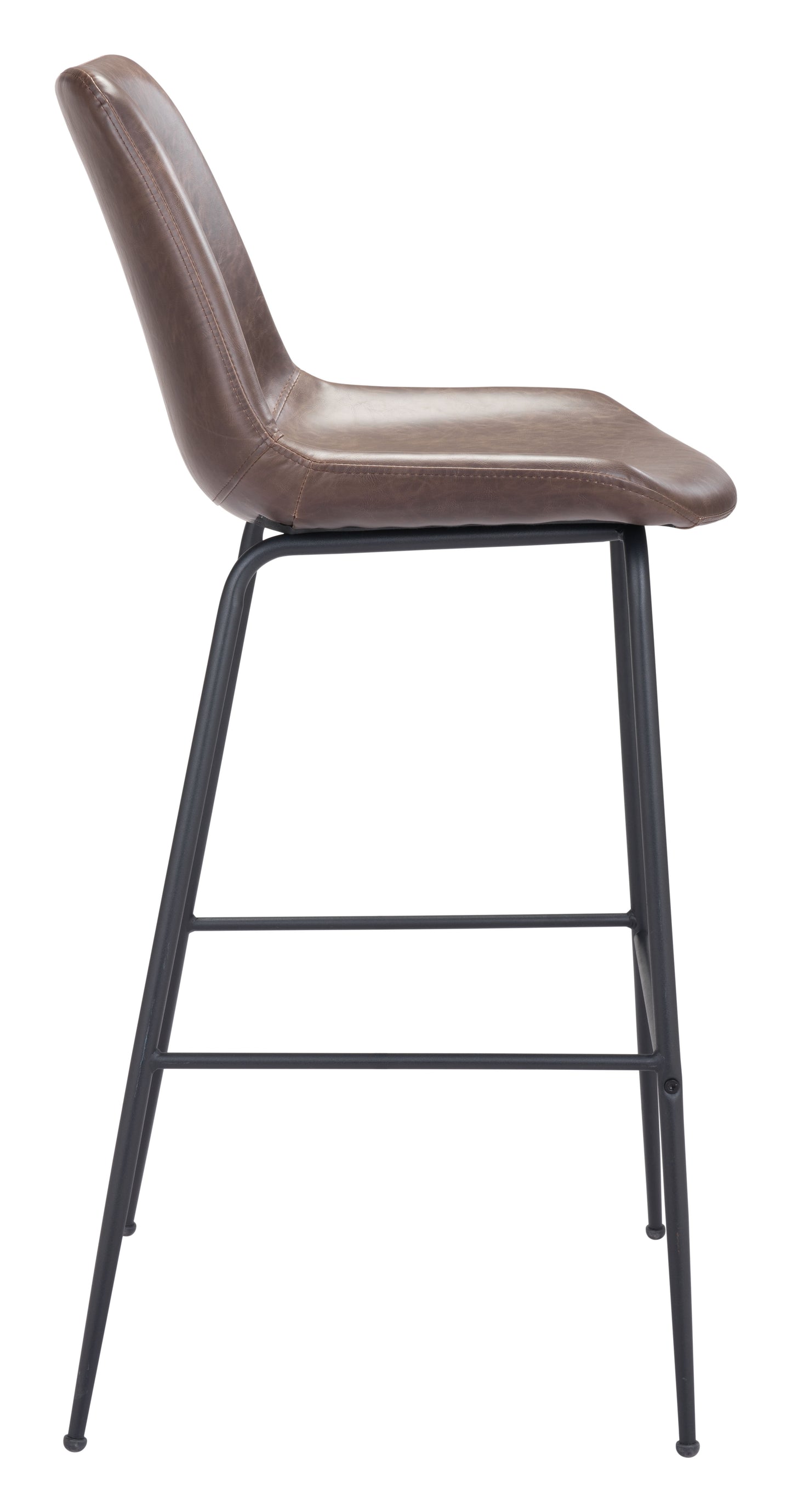 Tabouret de bar Byron marron
