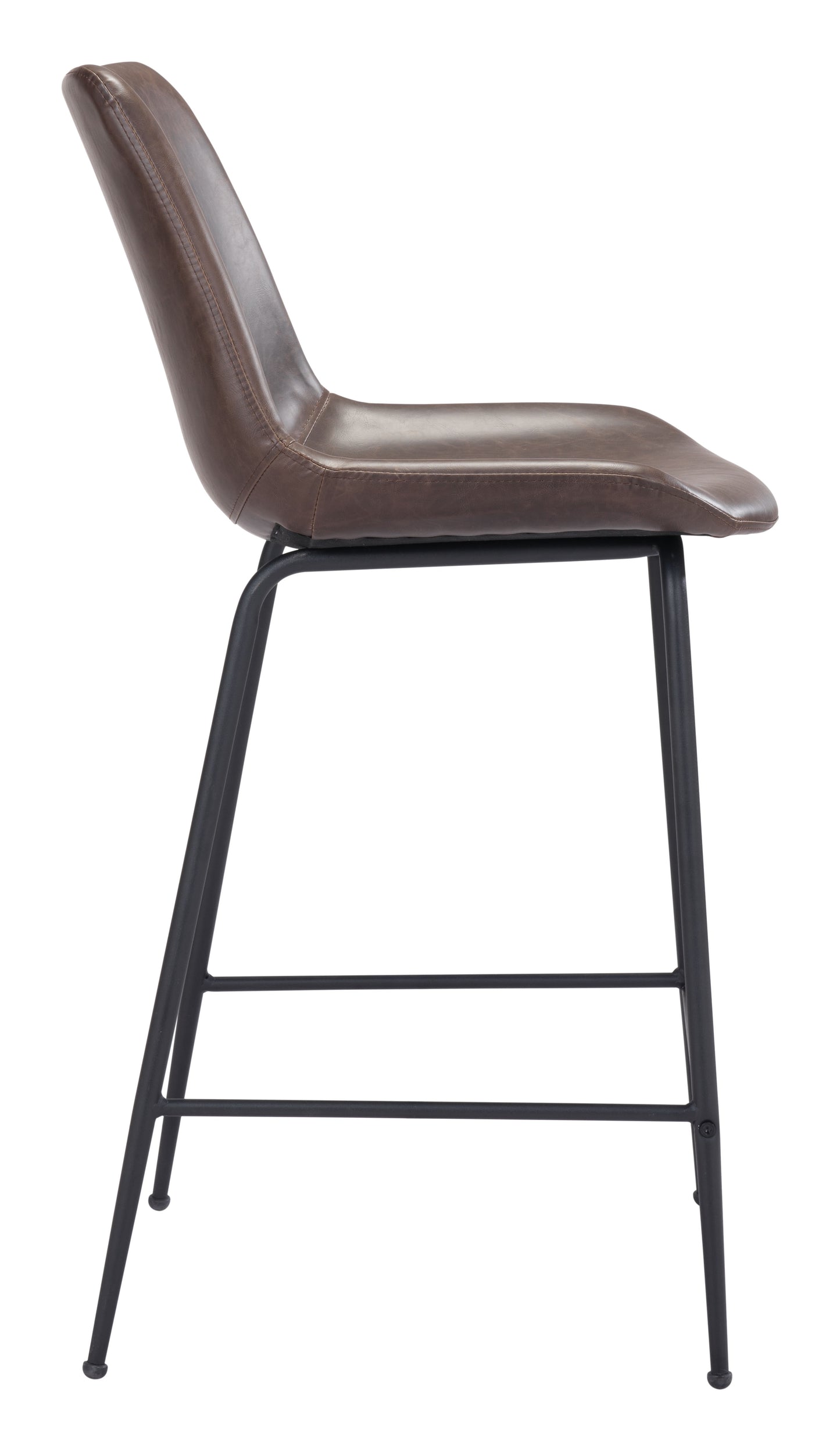 Tabouret de bar Byron marron