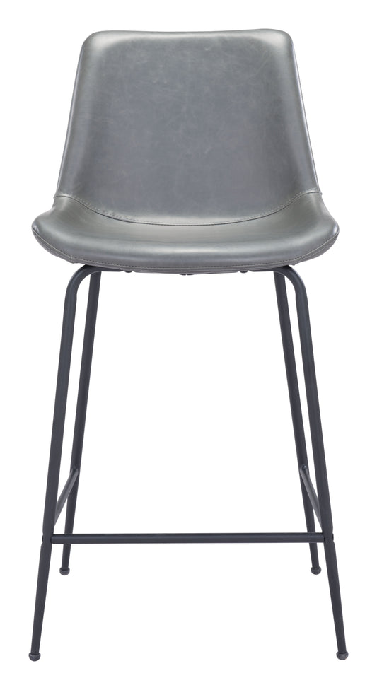 Tabouret de bar Byron gris