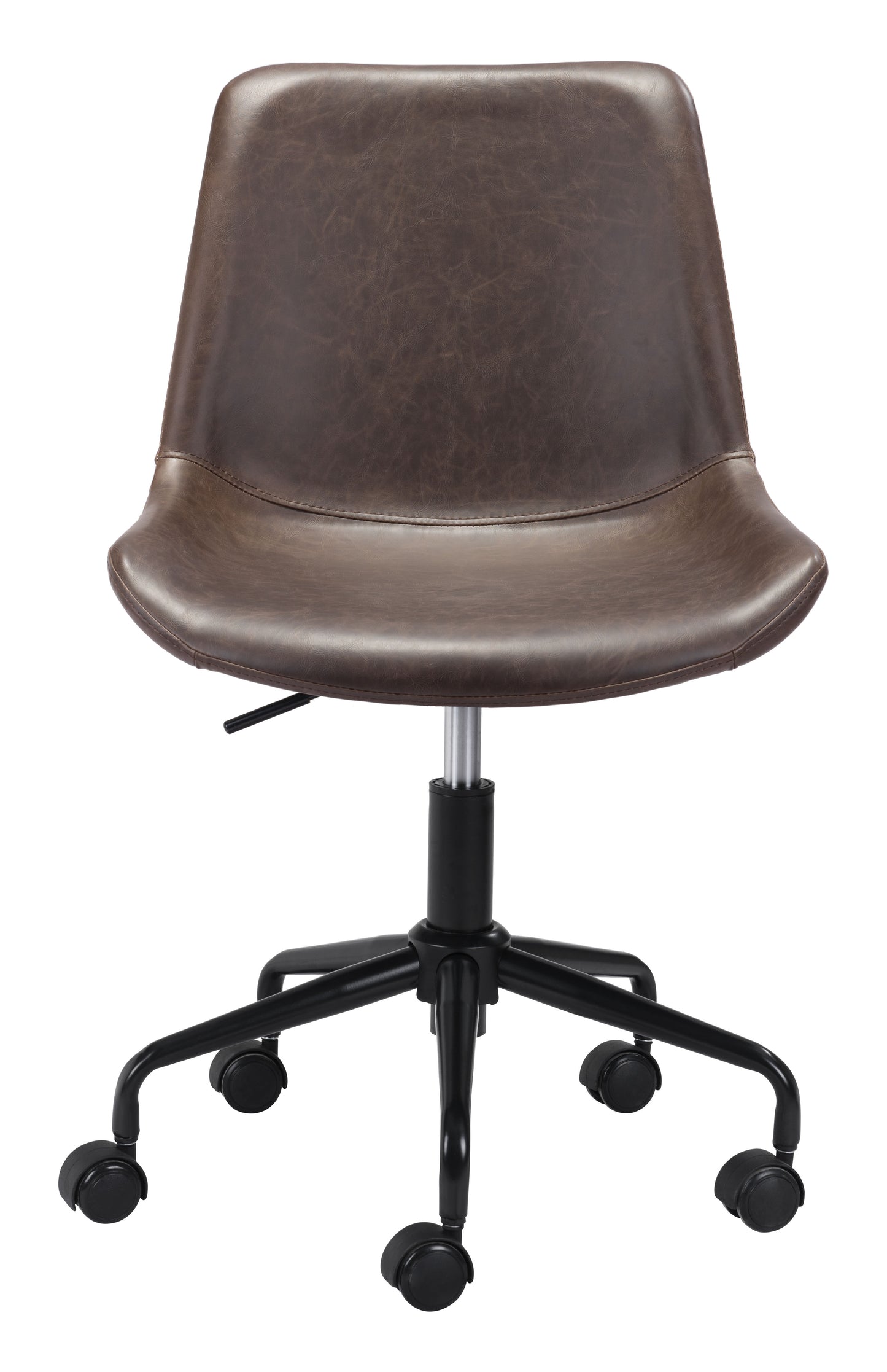 Silla de oficina marrón: asiento moderno y ergonómico para el hogar y la oficina