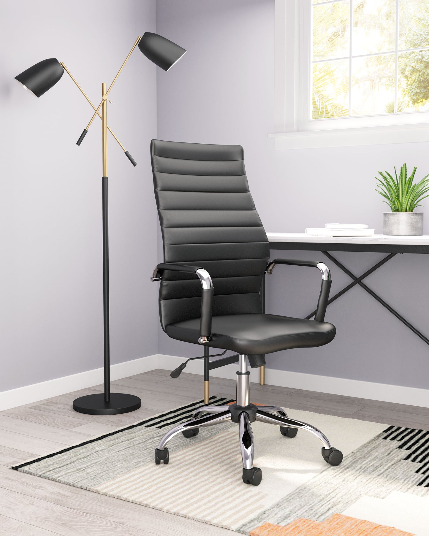 Chaise de bureau Primero noire