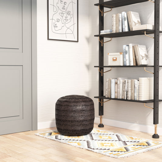 Lillian Ottoman Noir