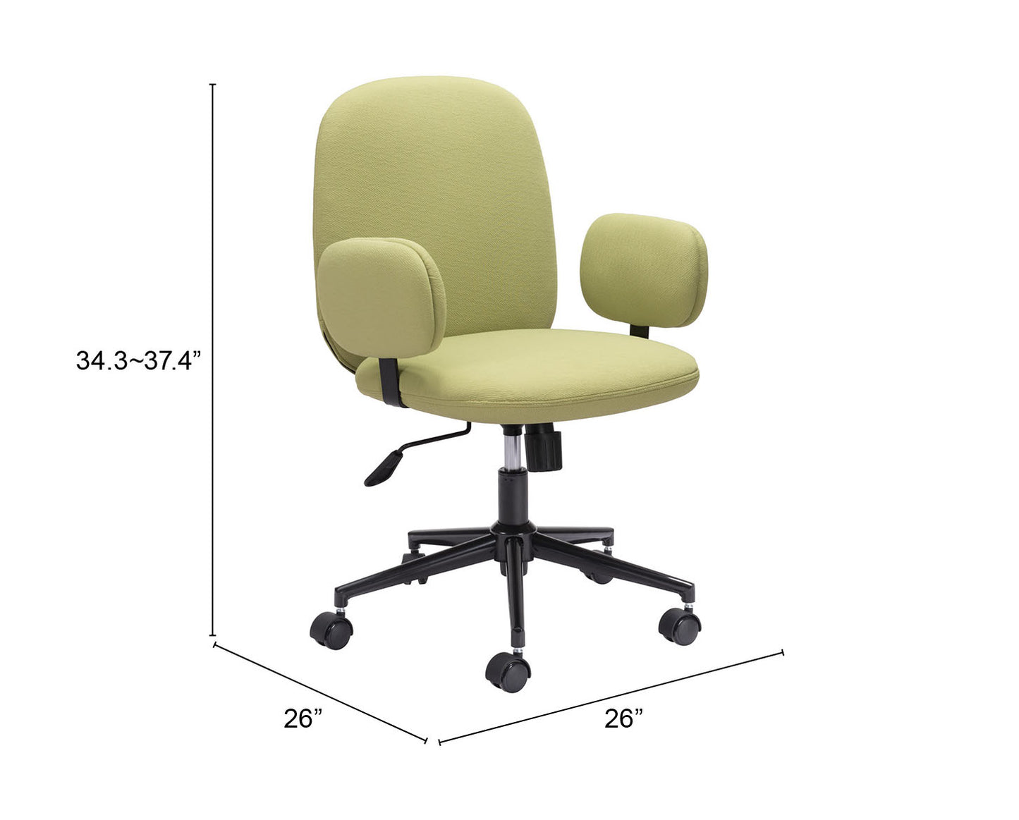 Silla de oficina verde oliva: moderna y ergonómica para el hogar y la oficina