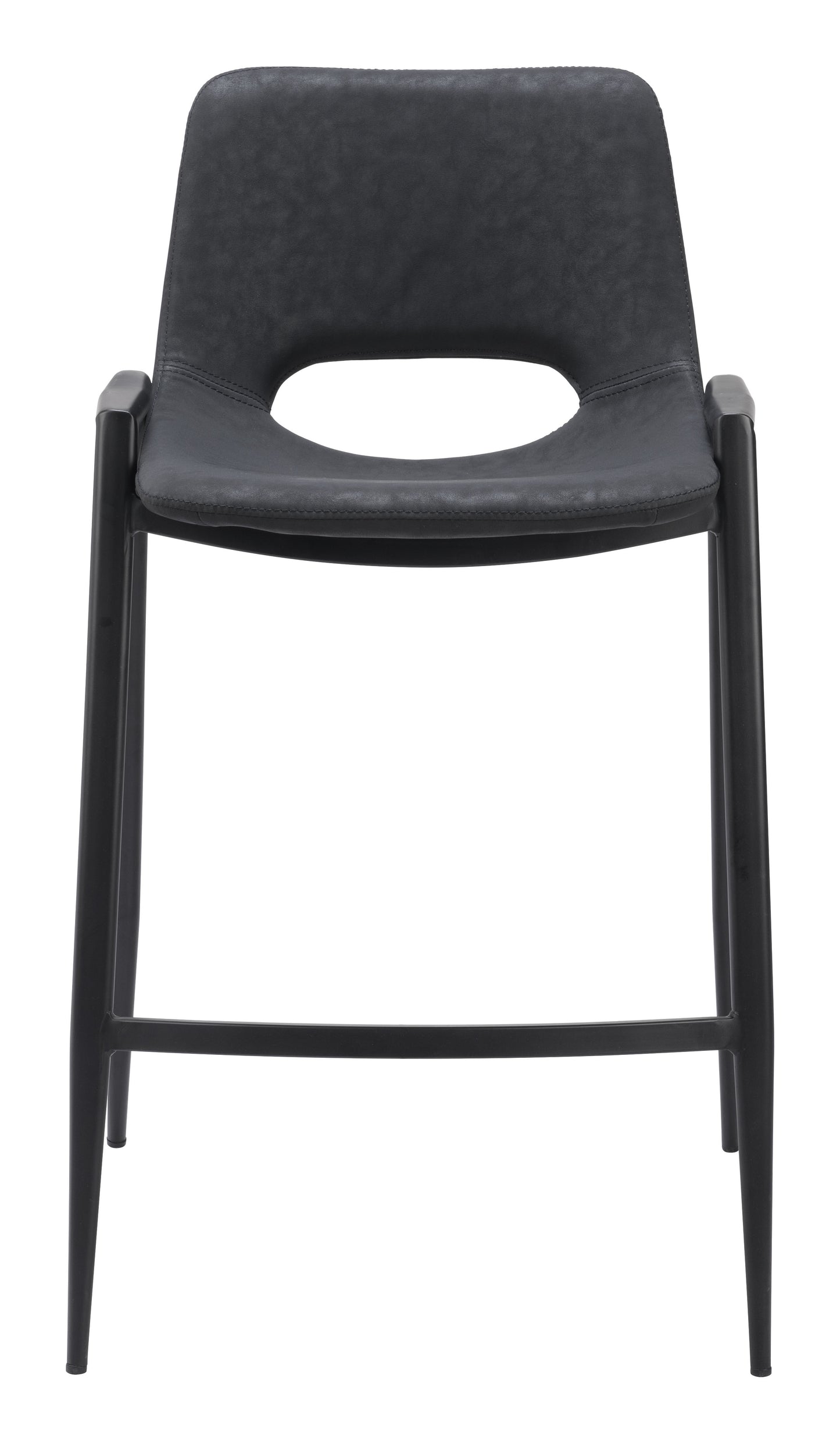 Tabouret de comptoir Desi (lot de 2) noir