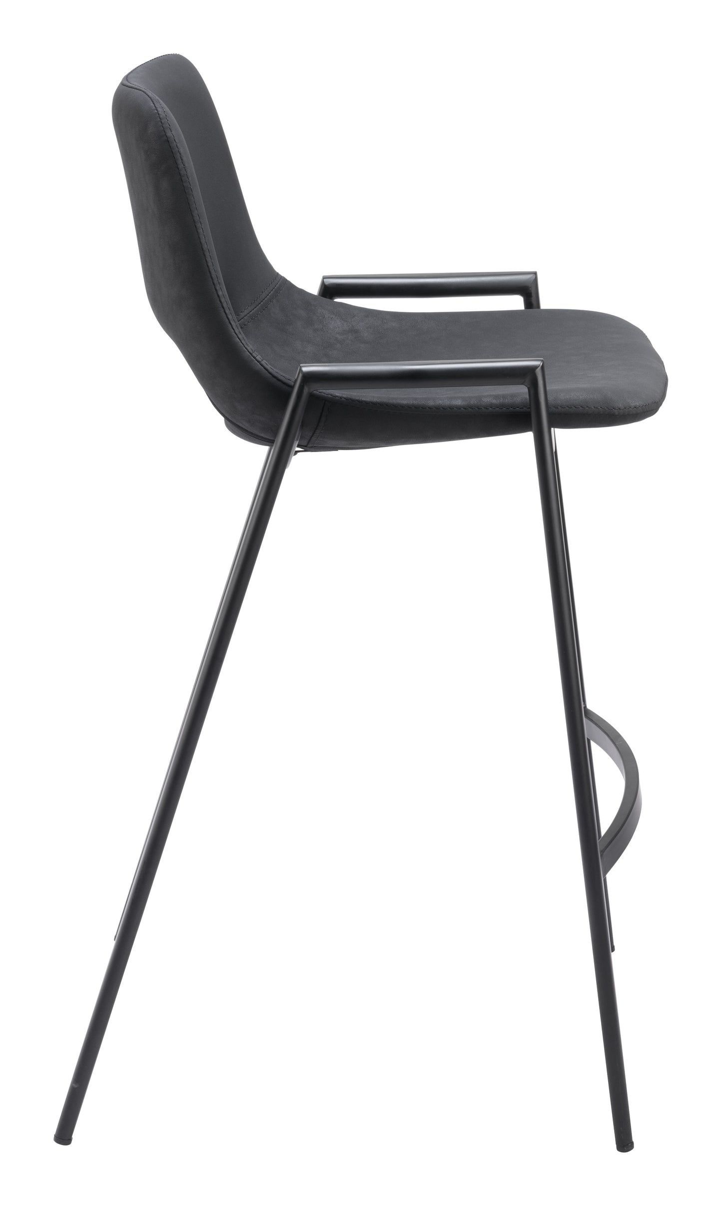 Tabouret de comptoir Desi (lot de 2) noir